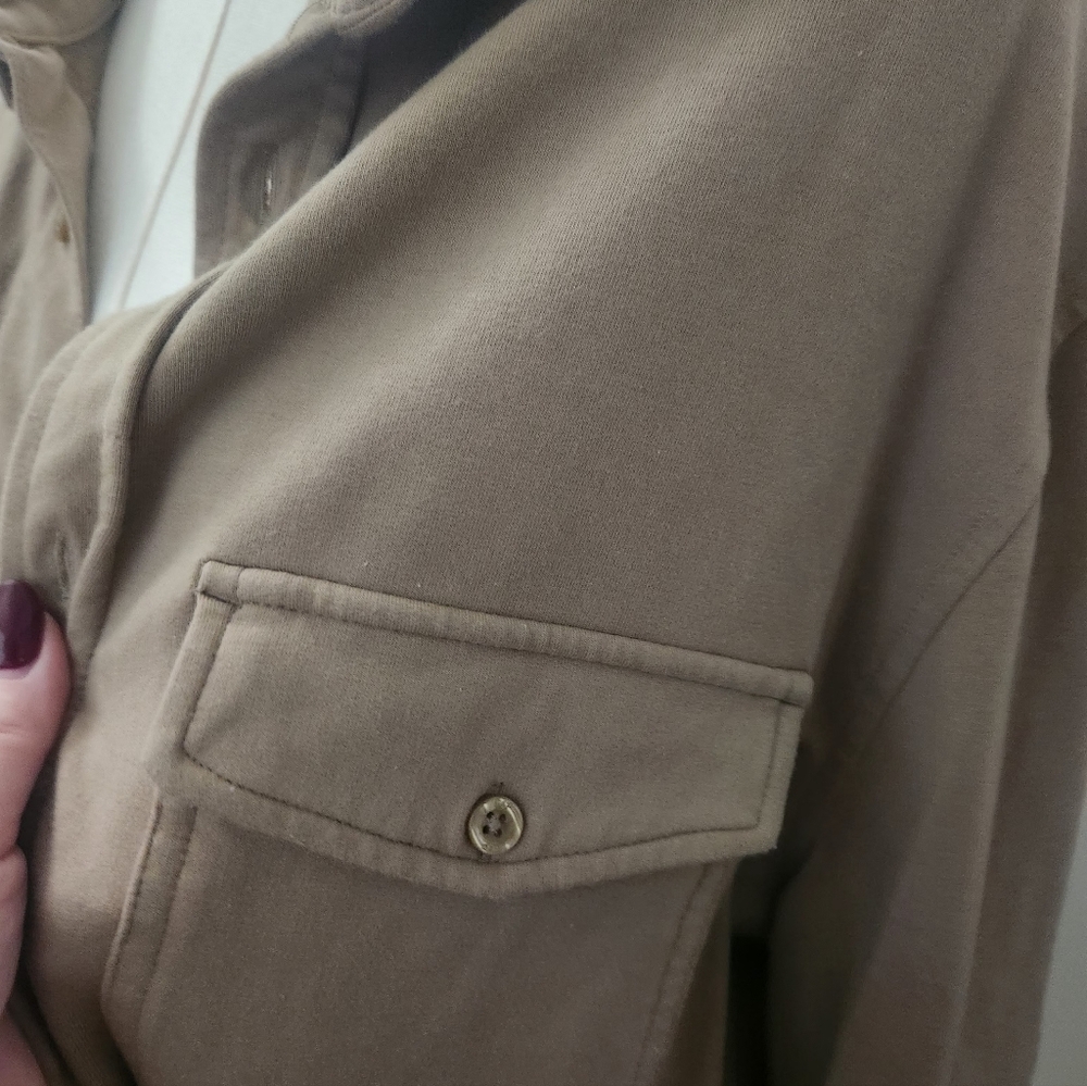 Gap Women's Tan Button-Up Jacket - Picture 5 of 5